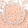 Opaque Colours Luster Glass Seed Beads X1-SEED-P008-01C-14-3