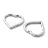 304 Stainless Steel Spring Ring Clasps STAS-R130-60P-2