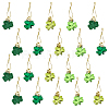SUPERFINDINGS 40Pcs 4 Style Saint Patrick's Day Ornaments HJEW-FH0001-55-1