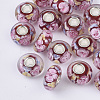 Handmade Lampwork European Beads LAMP-S193-004E-1