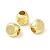 Eco-Friendly Rack Plating Brass European Beads KK-F854-01G-03-3