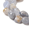 Natural Blue Lace Agate Beads Strands G-L608-A02-01B-4