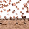 Opaque Picasso Cylinder Glass Beads SEED-Q039-06A-05-4