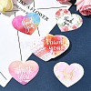 Coated Paper Thank You Greeting Card DIY-FS0007-76E-6