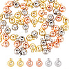 ARRICRAFT 60Pcs 3 Colors Brass Crimp Beads KK-AR0003-60-1