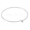 Textured Simple Thin Bangle for Girl Women BJEW-N013-005-2