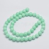 Natural Malaysia Jade Beads Strands X-G-A146-8mm-B06-2