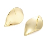 Brass Stud Earrings Findings EJEW-B063-02G-02-2