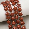 Natural Red Jasper Beads Strands G-Z080-A18-10mm-1
