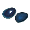 Dyed & Heated Natural Agate Slice Big Pendants GG-CBAAF67-02B-2