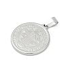 304 Stainless Steel Pendants LS-STAS-A053-24C-P-2