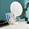 T-shaped Acrylic Headband Organizers ODIS-WH0001-37-7
