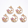Alloy Enamel Pendants ENAM-S121-062A-2
