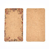 Cardboard Earring Display Cards CDIS-F003-11B-2