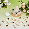 24Pcs 2 Styles Alloy Pendants FIND-DC0008-11-4
