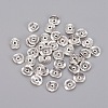 Tibetan Style Wavy Spacer Beads X-TIBEP-A11067-AS-FF-1