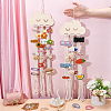 Cloud Wooden Hairpin Hair Clip Hanging Holder Storage Organizer WH-WG78846-01-3