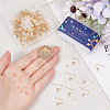 120Pcs 304 Stainless Steel French Earring Hooks with Ball STAS-SC0008-48-3
