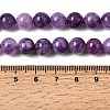 Natural White Jade Beads Strands G-H348-8mm-05-5