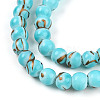 Baking Paint Glass Beads X1-DGLA-N010-6mm-03-3
