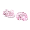 Transparent Glass Enamel Beads LAMP-V001-08-3