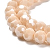 Electroplate Opaque Glass Beads Strands LS-EGLA-A035-P6mm-A05-3