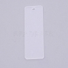 Transparent Acrylic Big Pendants TACR-WH0001-38A-1