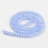 Electroplate Glass Beads Strands X-EGLA-A034-J2mm-L03-2