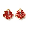 Alloy Enamel Charms ENAM-F144-01-3
