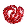 Electroplate Glass Beads Strands EGLA-N012-05A-2
