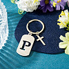 1Pc Stainless Steel Keychains KEYC-TADJ0001-08P-3
