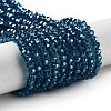 Electroplate Transparent Glass Beads Strands LS-EGLA-A035-T3mm-A12-1