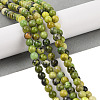 Natural Serpentine Beads Strands G-G829-06-4mm-2