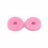 Handmade Polymer Clay Beads Strands CLAY-R089-8mm-T012-3
