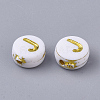 Plating Acrylic Beads X-PACR-R242-01J-2
