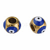 201 Stainless Steel Enamel Beads STAS-N087-59-03G-2