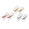 Brass Earring Hooks KK-L177-26-1