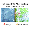 Gorgecraft Waterproof PVC Colored Laser Stained Window Film Adhesive Stickers DIY-WH0256-055-8