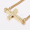 Adjustable Brass Bolo Bracelets BJEW-P200-11G-3