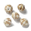 Vintage Porcelain Pumpkin Beads PORC-L080-A13-1