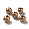 Halloween Printed Spider Webs Colored Wood European Beads WOOD-K007-04D-2