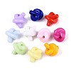 Opaque Acrylic Beads SACR-T035-07M-1