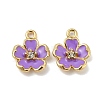 Alloy Enamel Pendants ENAM-D063-01G-06-1