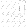 16Pcs 4 Style 316 Stainless Steel Ear Cuff Findings STAS-SZ0002-54-1