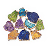 Natural Regalite/Imperial Jasper/Sea Sediment Jasper Pendants G-S299-45-1