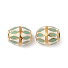 304 Stainless Steel Enamel Beads STAS-P380-81G-01-2