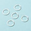 Brass Linking Rings KK-F831-018C-S-RS-1