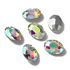 Pointed Back Glass Rhinestone Cabochons DIY-WH0043-57D-01-1