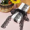 15 Yards Polyester Stitchwork Lace OCOR-GF0002-40B-3