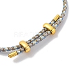 Adjustable Polyester Cord Braided Bracelets BJEW-Z085-01G-23-2